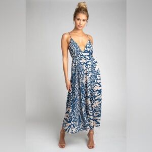 Resa XS Hannah midi dress in Capri brand new with tags NWT